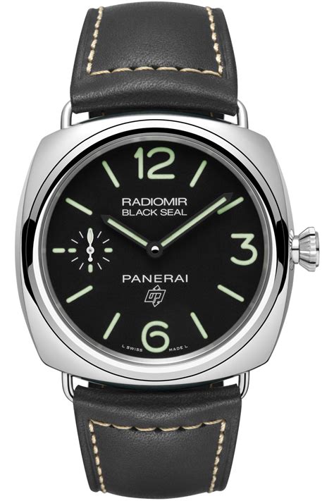 radiomir panerai chronograph|radiomir panerai watch black seal.